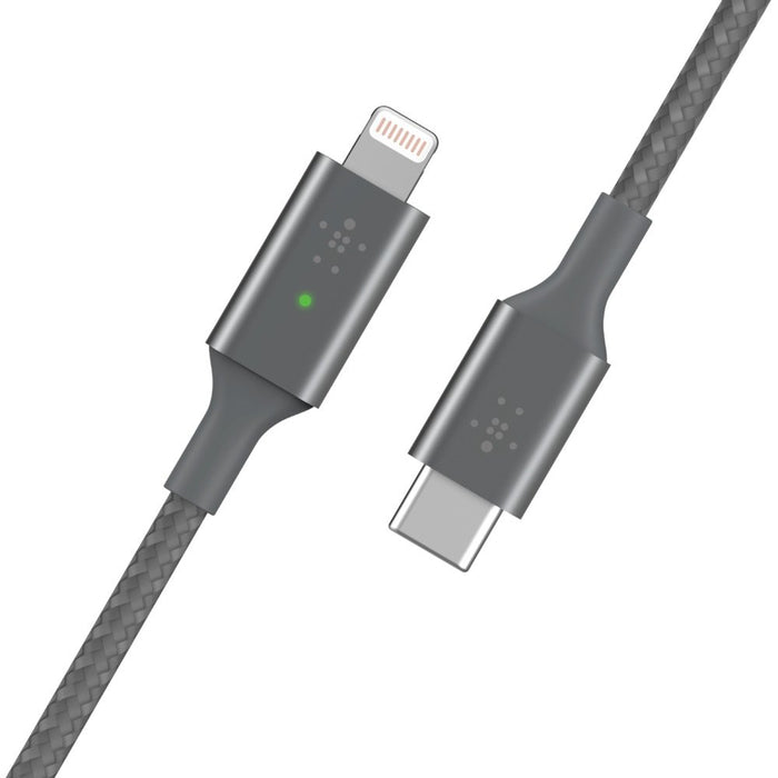 EAN 0745883811373 - Belkin Smart LED USB-C to Lightning Gris imagen 3