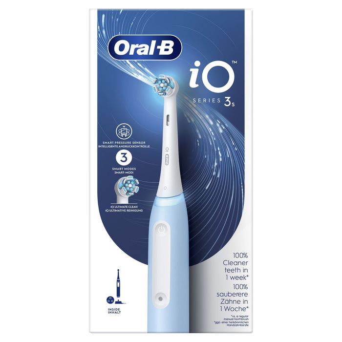 EAN 8006540730935 - Oral-B iO 3 Adulto Cepillo dental vibratorio Azul claro imagen 2