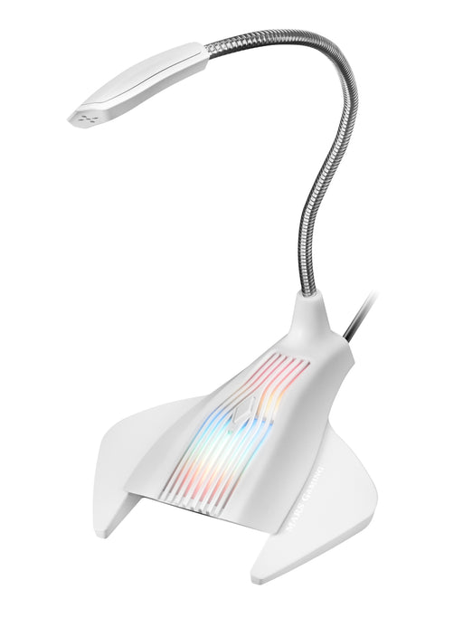 EAN 4710562757682 - Mars Gaming MMICW micrófono Blanco Micrófono de superficie para mesa imagen 1