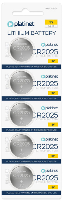 EAN 5907595439107 - Platinet PMBCR2025 pila doméstica Batería de un solo uso CR2025 Litio imagen 2