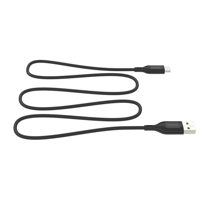 EAN 0840056185739 - mophie essentials charging cables | 1M cable USB USB 2.0 USB A USB C Negro imagen 2