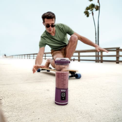 EAN 622356279741 - Ninja BC151EUPR licuadora Batidora de vaso portátil Púrpura, Transparente imagen 14