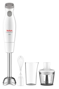 EAN 3016661155109 - Tefal HB4531 0,5 L Batidora de vaso 450 W Gris, Acero inoxidable, Blanco imagen 1