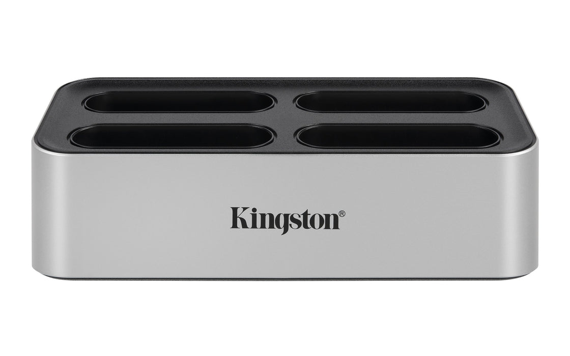 EAN 740617307733 - Kingston Technology Workflow Station USB 3.2 Gen 2 (3.1 Gen 2) Type-C Negro, Plata imagen 3