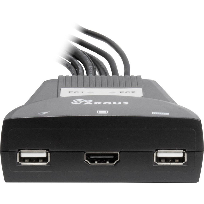 EAN 4260455646482 - Inter-Tech 88887340 interruptor KVM Negro imagen 2