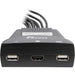 EAN 4260455646482 - Inter-Tech 88887340 interruptor KVM Negro imagen 2