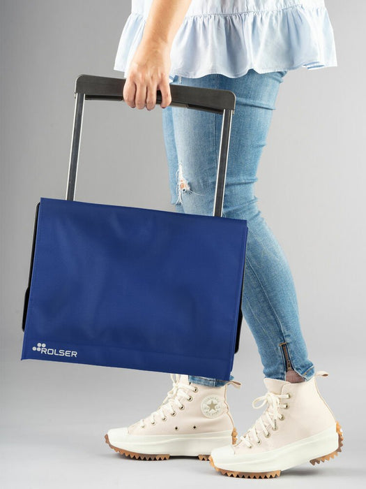 EAN 8420812984749 - Rolser PLE001-1062 bolsa de compras Azul oscuro Bolsa para carrito de la compra imagen 9