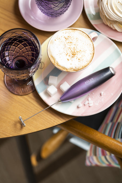 EAN 5903887806053 - Adler AD 4499 espumador o calentador de leche Eléctrico portátil Negro, Violeta imagen 11