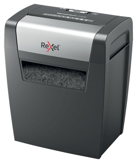 EAN 5028252523189 - Rexel Momentum X406 triturador de papel Corte en partículas Azul, Gris imagen 2