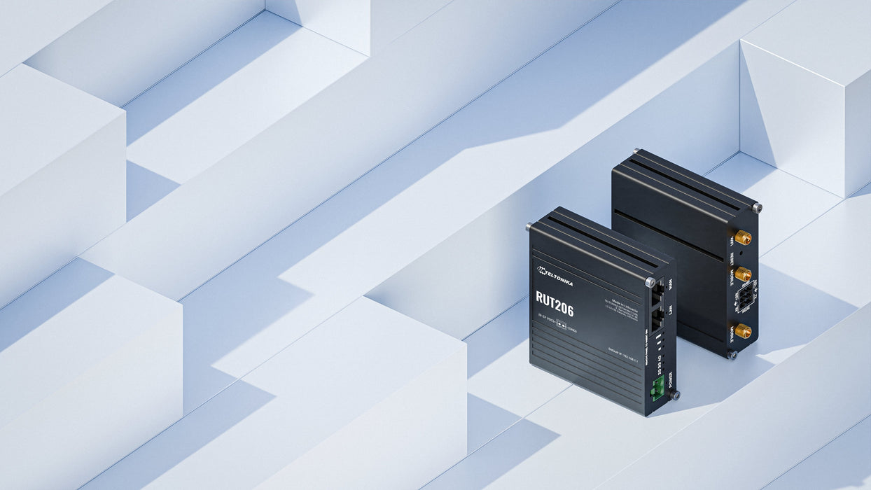 EAN 4779051842049 - Teltonika RUT206 INDUSTRIAL router inalámbrico Ethernet rápido Banda única (2,4 GHz) 4G Negro imagen 6