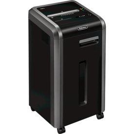 EAN 0043859628230 - Fellowes 225i triturador de papel Corte en tiras 24 cm Negro imagen 2