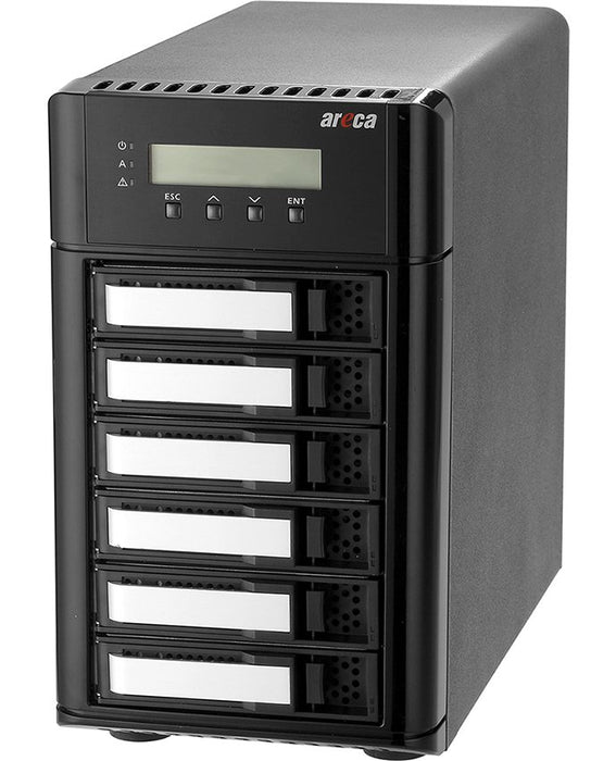 EAN 4712774411918 - Areca 8050T3U-6 Torre ROC 2 GB DDR3 Negro imagen 1