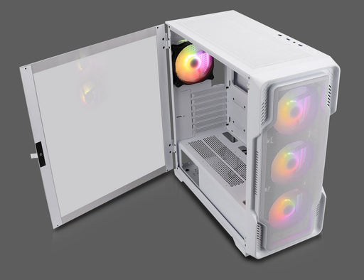 EAN 4040895011336 - Nanoxia DS-9ARGB-W carcasa de ordenador Midi Tower Blanco imagen 2