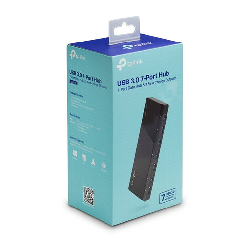 EAN 1210002607049 - TP-Link UH700 hub de interfaz USB 3.2 Gen 1 (3.1 Gen 1) Micro-B 5000 Mbit/s Negro imagen 2