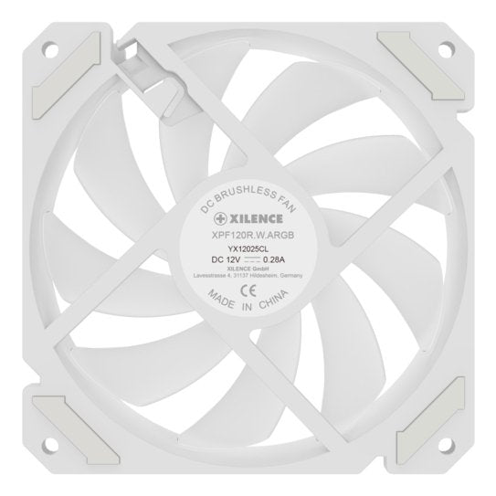 EAN 4044953504167 - Xilence XF066 Carcasa del ordenador Refrigerador de aire 12 cm Blanco 1 pieza(s) imagen 8