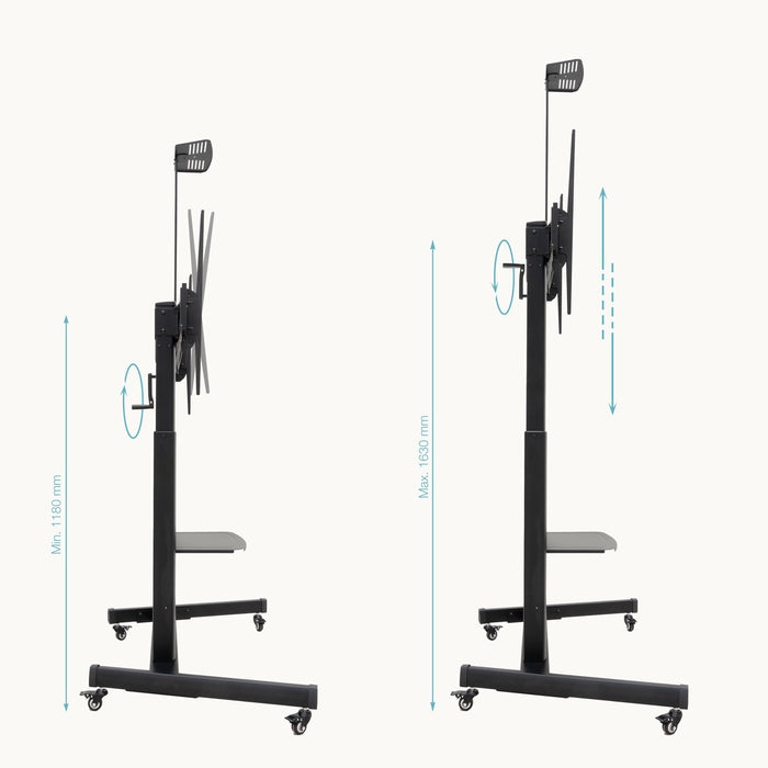 EAN 8433281015623 - TooQ FS20406HM-B soporte para TV 2,54 m (100") imagen 3