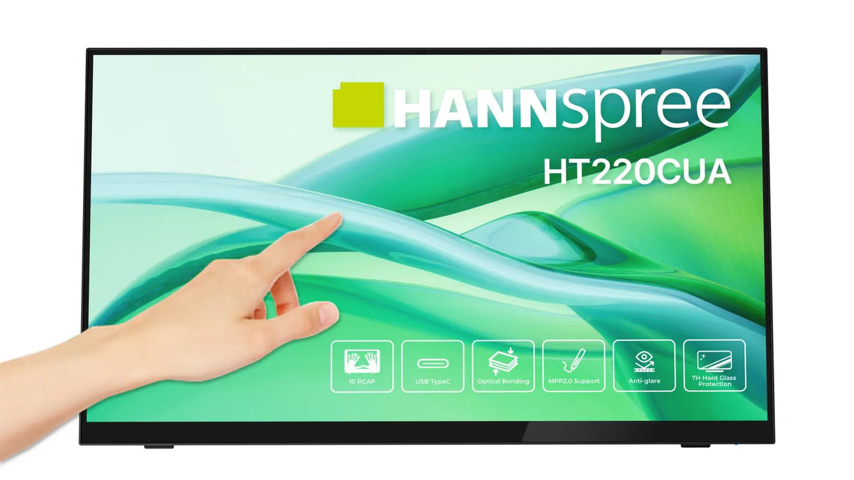 EAN 4711404024702 - Hannspree HT220CUA pantalla para PC 54,5 cm (21.4") 1920 x 1080 Pixeles Full HD LED Pantalla táctil Negro imagen 1