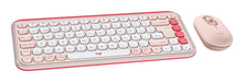 EAN 5099206127869 - Logitech 920-013120 teclado Ratón incluido Universal QWERTY Español Rosa, Blanco imagen 1