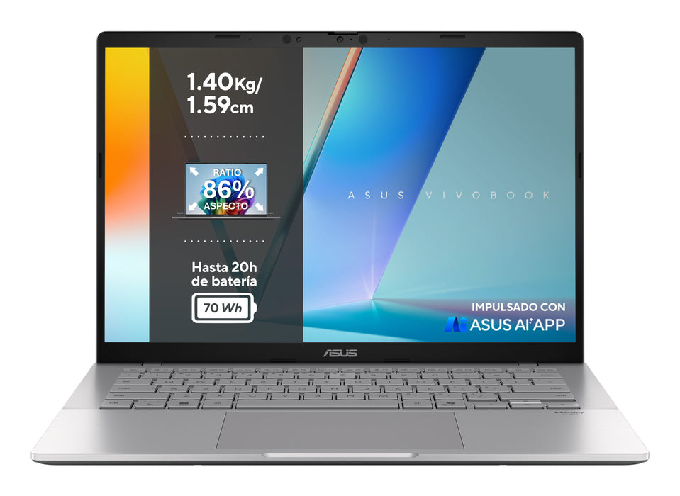 EAN 4711636253420 - ASUS Vivobook S 14 S3407CA-LY125 35,6 cm (14") DDR5-SDRAM Wi-Fi 6 (802.11ax) imagen 2