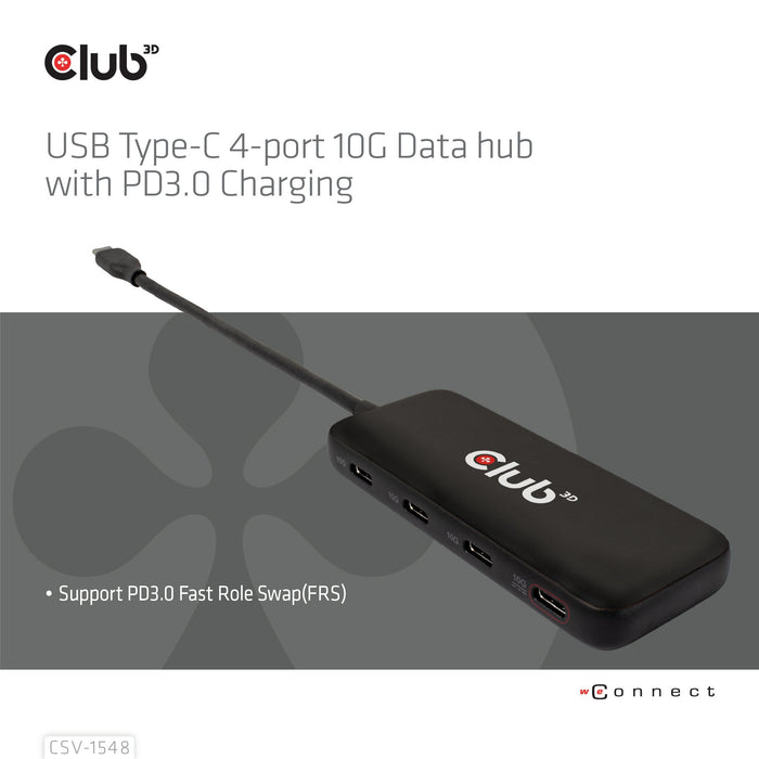 EAN 8719214472962 - CLUB3D CSV-1548 hub de interfaz imagen 3