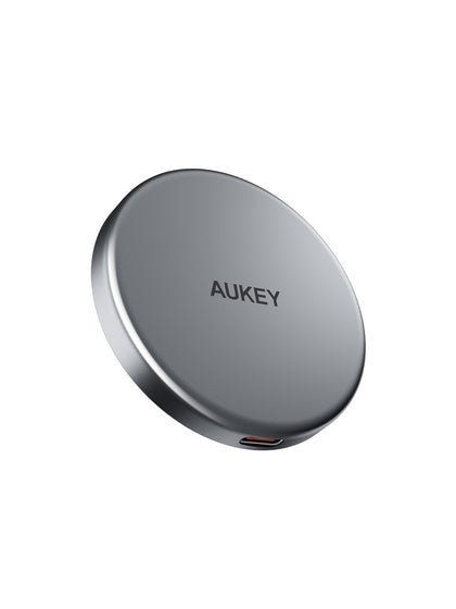 EAN 0689323787036 - AUKEY MagFusion Aura Magnetic 15W Teléfono móvil Plata USB Cargador inalámbrico Carga rápida Interior imagen 3