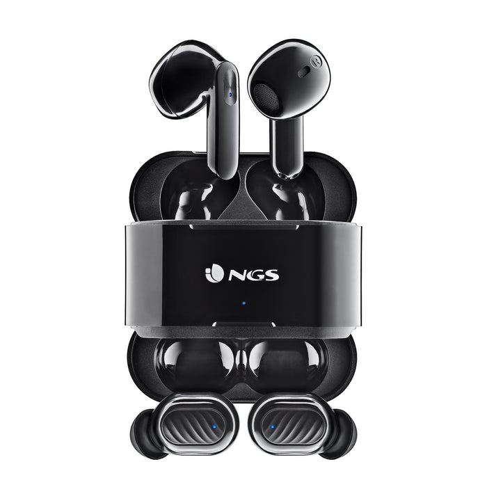 EAN 8435430621211 - NGS ARTICA DUO Auriculares Inalámbrico Dentro de oído Llamadas/Música Bluetooth Negro imagen 1