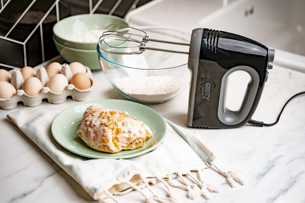 EAN 5903887801935 - Camry Premium CR 4220B batidora Batidora de mano 750 W Negro, Gris imagen 9