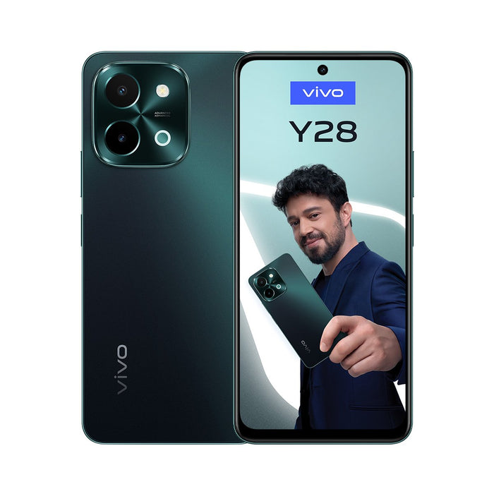 EAN 6935117885520 - VIVO Y28 8+256 METALİK YEŞİL smartphones 17 cm (6.68") SIM doble Android 14 4G 8 GB 256 GB 6000 mAh Verde imagen 4