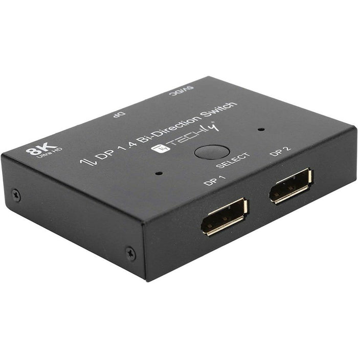 EAN 8059018365535 - Techly IDATA-DP-2DP-8KT interruptor de video DisplayPort imagen 9