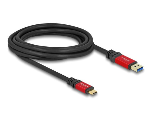 EAN 4043619806195 - DeLOCK 80619 cable USB USB 3.2 Gen 2 (3.1 Gen 2) USB A USB C Negro, Rojo imagen 1