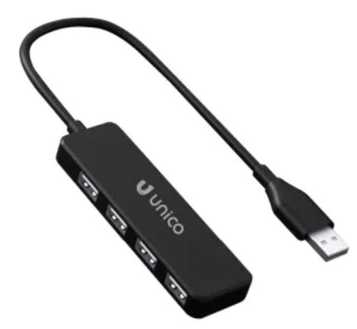 EAN 8435719614231 - UNICO AD1423 base para portátil y replicador de puertos Alámbrico USB 2.0 Negro imagen 1