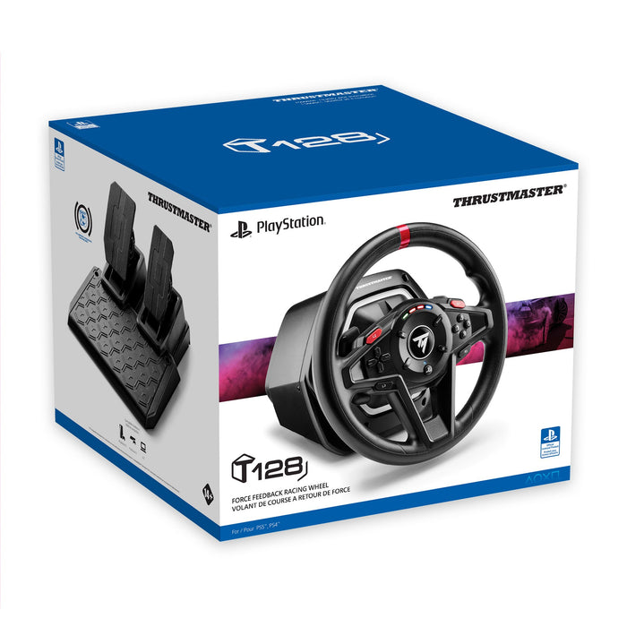 EAN 3362934111564 - Thrustmaster T128 Negro USB Volante + Pedales Analógico PC, PlayStation 4, PlayStation 5 imagen 5