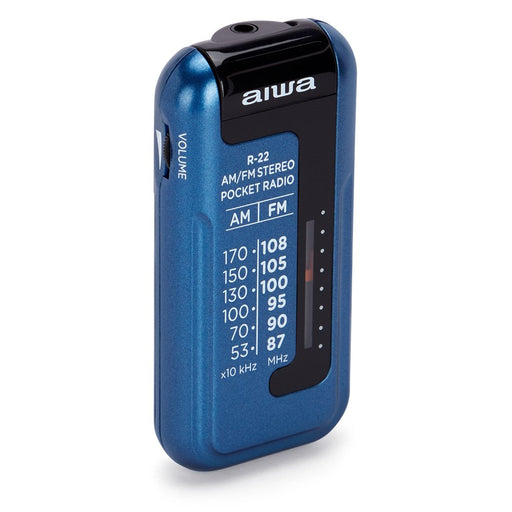 EAN 8435256896947 - Aiwa R-22BL radio Personal Analógica Azul imagen 2
