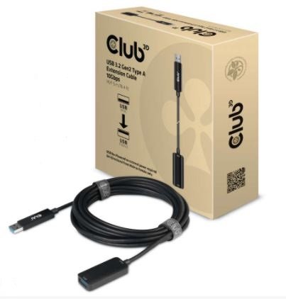 EAN 8719214471675 - CLUB3D CAC-1411 cable USB USB 3.2 Gen 2 (3.1 Gen 2) 5 m USB A Negro imagen 3