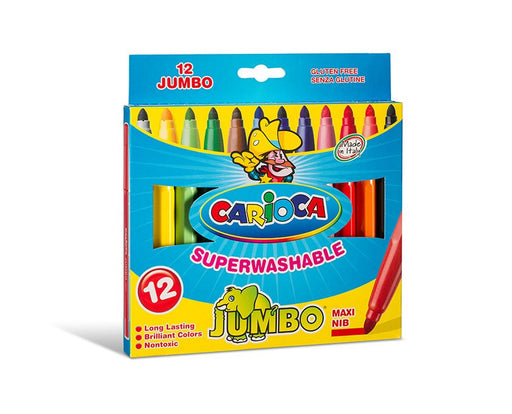 EAN 8003511405694 - Carioca Jumbo rotulador Extra-grueso Multicolor 12 pieza(s) imagen 1