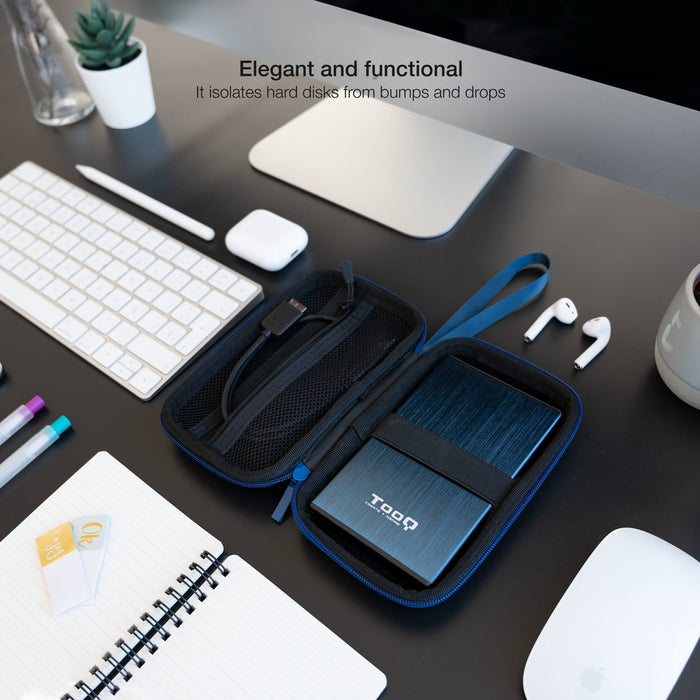 EAN 8433281012165 - TooQ TQBC-E2503PB funda para disco duro externo Marina imagen 3
