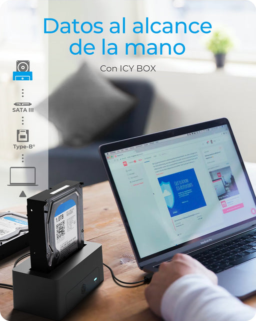 EAN 4250078173366 - ICY BOX IB-1121-U3 USB 3.2 Gen 1 (3.1 Gen 1) Type-A Negro imagen 2