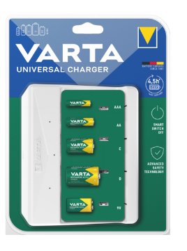 EAN 4008496054671 - Varta Universal Charger cargador de batería Pilas de uso doméstico Corriente alterna imagen 1