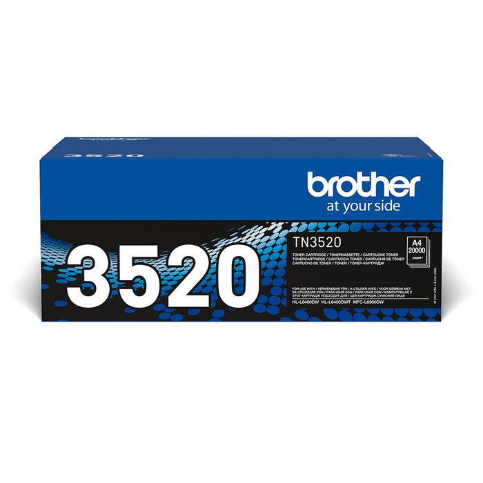 EAN 4977766755672 - Brother TN-3520 cartucho de tóner 1 pieza(s) Original Negro imagen 1