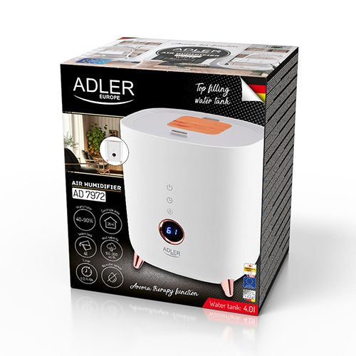 EAN 5905575900449 - Adler AD 7972 humidificador Ultrasónica 4 L Blanco 23 W imagen 8