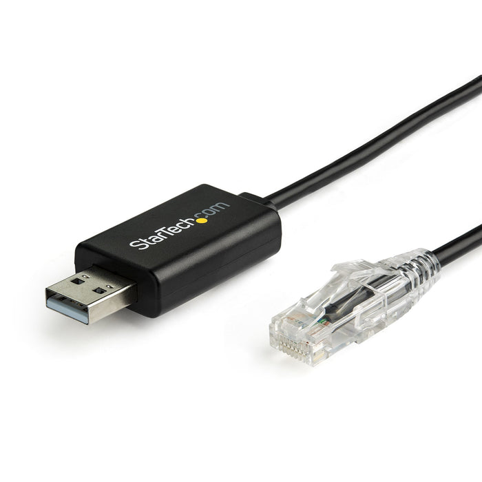 EAN 0065030880459 - StarTech.com ICUSBROLLOVR cambiador de género para cable RJ-45 USB 2.0 Type-A Negro imagen 1