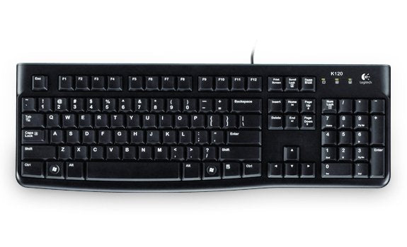 EAN 5099206021365 - Logitech Keyboard K120 for Business teclado Oficina USB QWERTY Italiano Negro imagen 1