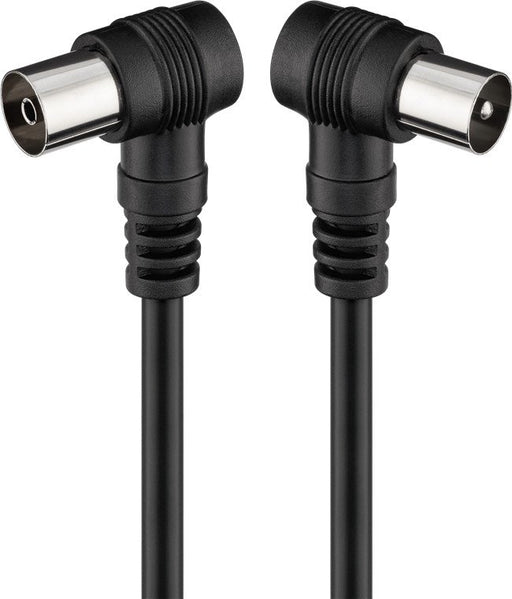 EAN 4040849115257 - Goobay 11525 cable coaxial 1,5 m Negro imagen 1