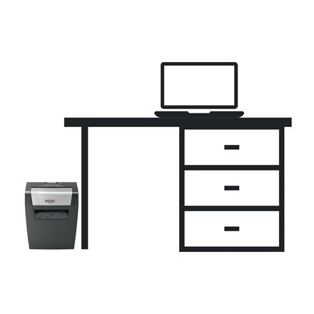 EAN 5028252523189 - Rexel Momentum X406 triturador de papel Corte en partículas Azul, Gris imagen 7