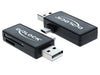 EAN 4043619917310 - DeLOCK 91731 lector de tarjeta USB 2.0 Negro imagen 1