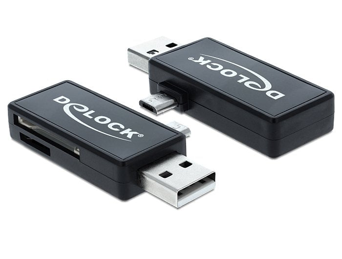 EAN 4043619917310 - DeLOCK 91731 lector de tarjeta USB 2.0 Negro imagen 1
