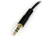 EAN 0065030841313 - StarTech.com MU1MMSRA cable de audio 0,3 m Negro imagen 3