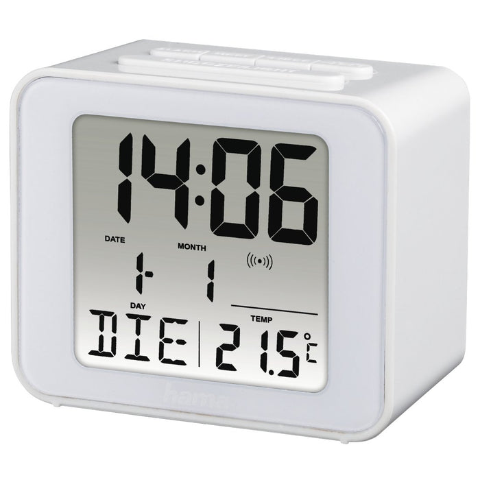 EAN 4047443408754 - Hama Cube Reloj despertador digital Blanco imagen 1