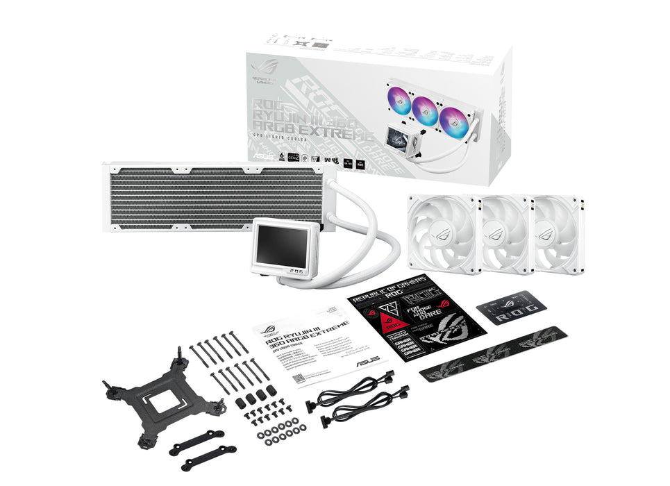 EAN 4711387789957 - ASUS ROG RYUJIN III 360 ARGB EXTREME WHT Procesador Sistema de refrigeración líquida todo en uno 12 cm Bl imagen 18