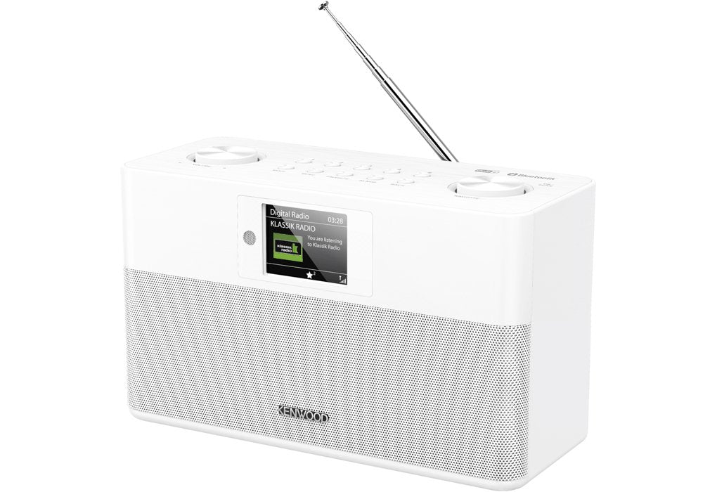 EAN 0019048232342 - Kenwood CR-ST80DAB-W radio Personal Digital Blanco imagen 3